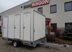 Mobile trailer 84 - bathroom + toilets