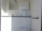 Toaleta v rámci mobilní koupelny od firmy Eurowagon