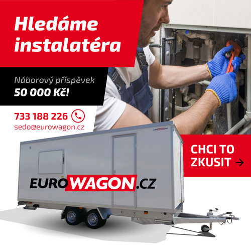 Eurowagon hledá instalatéra